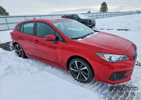 2020 Subaru Impreza Sport z USA, uszkodzony, nr VIN 4S3GTAM6XL3711671